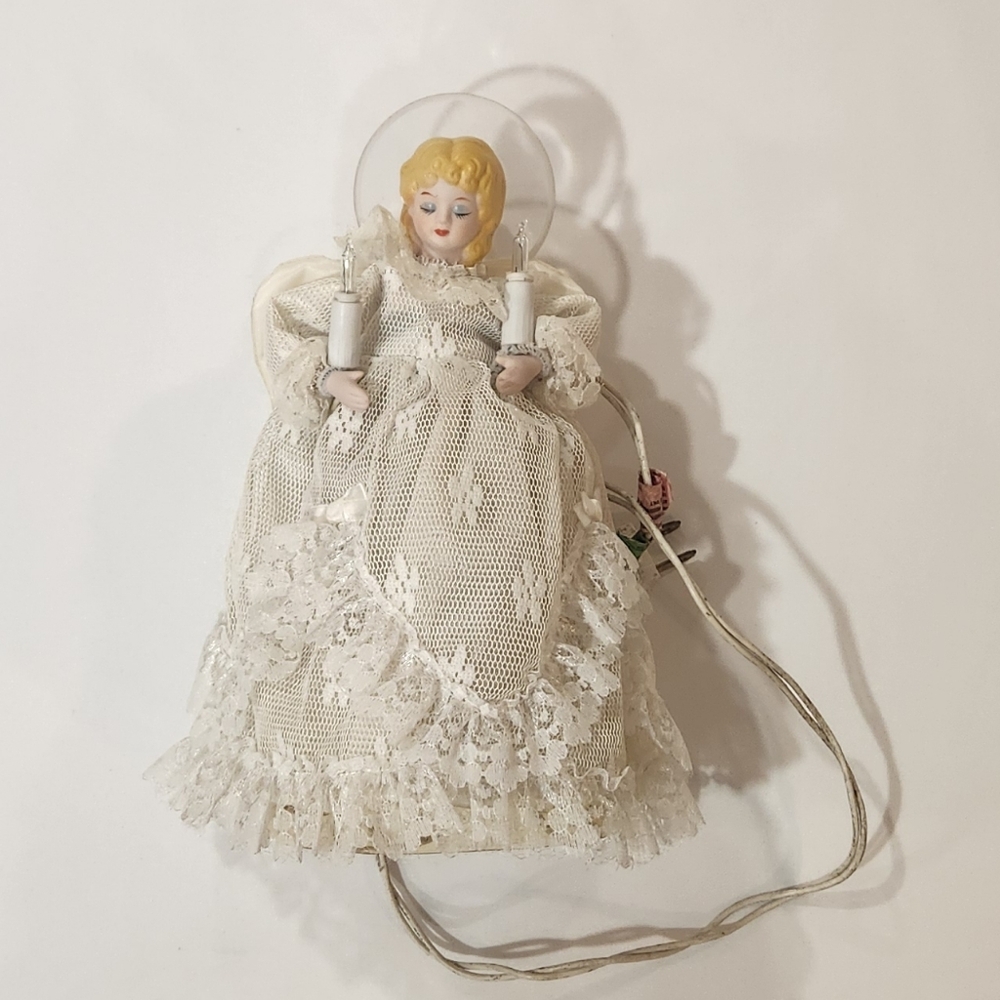 Vintage Softly Lit Christmas Angel🎄